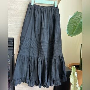 Long Black Maxi Skirt